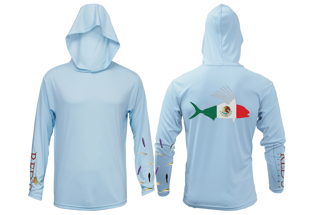 Mexico Flag Roosterfish Sun Hoody
