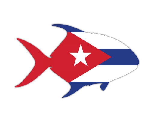 cuban flag permit sticker