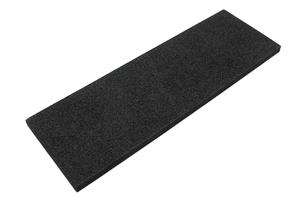 Black High Rise Foam by MFC – dense, buoyant foam ideal for beetles, ants, and high-contrast hopper patterns.