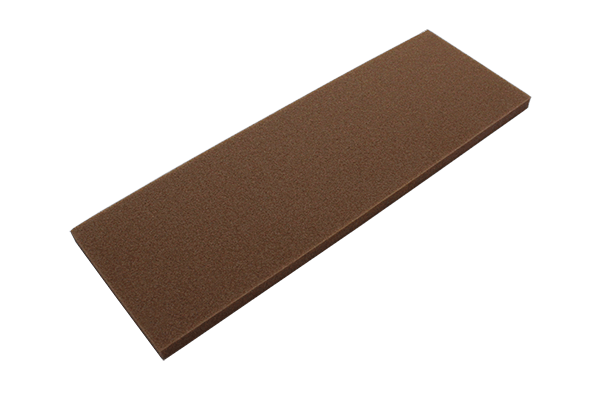 Brick High Rise Foam by MFC – rich reddish-brown foam perfect for realistic hopper bodies, terrestrials, and fall-season dry flies.