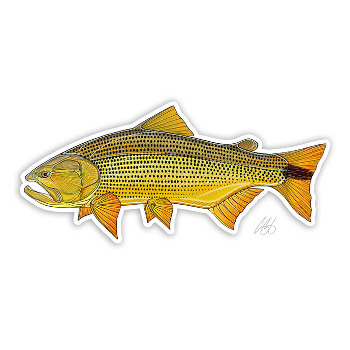 Casey Underwood Golden Dorado Decal