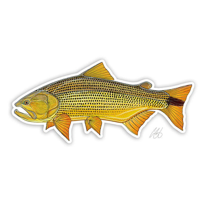 Casey Underwood Golden Dorado Decal