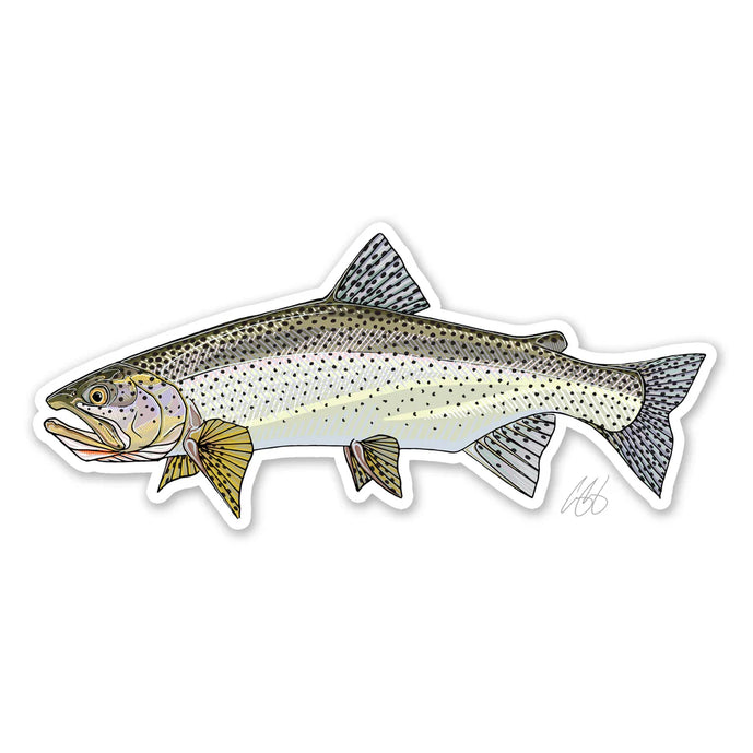 Casey Underwood Sea Run Cutthroat Decal