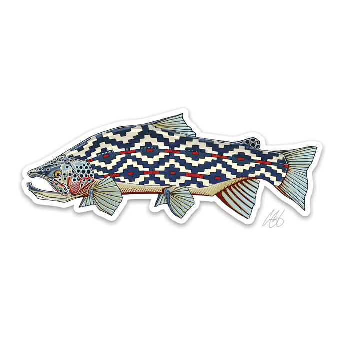 Casey Underwood Gaucho Trout Decal