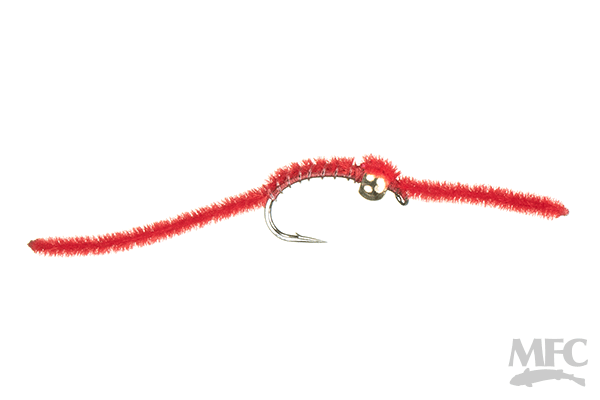 Bead Head San Juan Worm By Montana Fly Co.