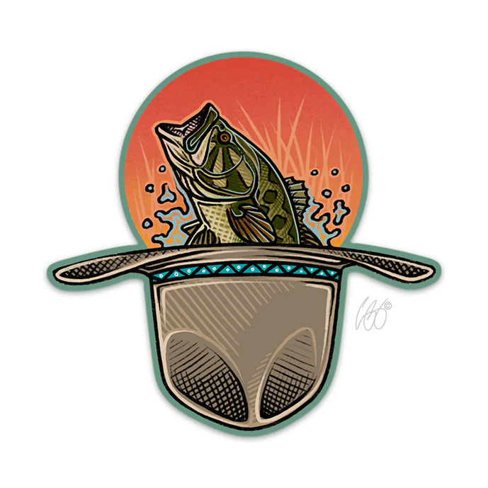 Casey Underwood 10 Gallon Gulper Decal