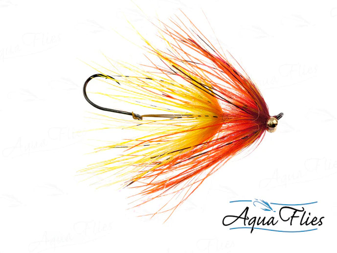 Stu's Ostrich Mini-Intruder by Aqua Flies