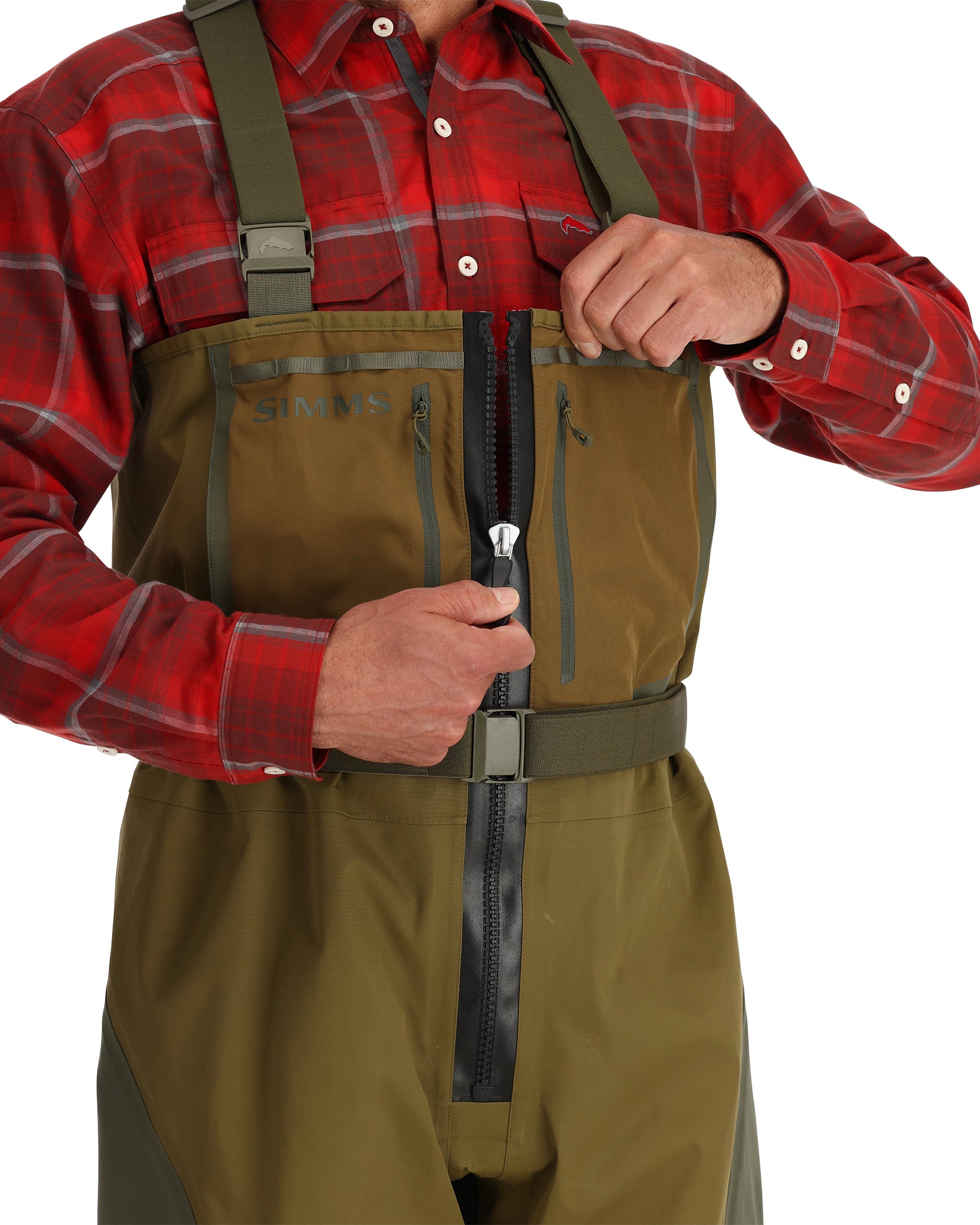 Simms M's Freestone Z Bootfoot Wader - Rubber — Red's Fly Shop