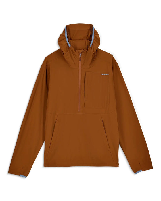 Simms Men's Rogue Flex Half-Zip Pullover - Windproof Anorak
