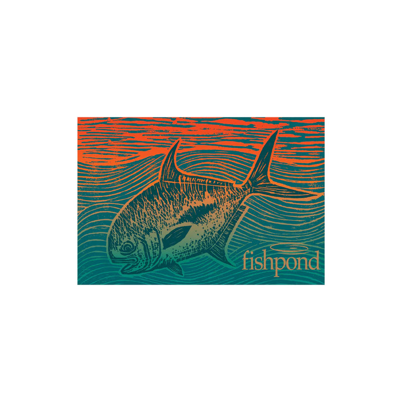 Fishpond "Permit Paradise" Stickers