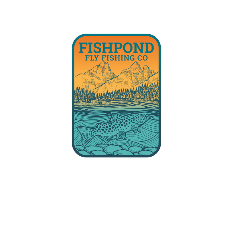Fishpond "Solitude" Sticker