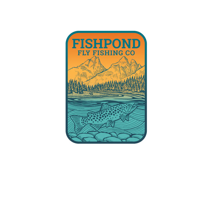 Fishpond "Solitude" Sticker