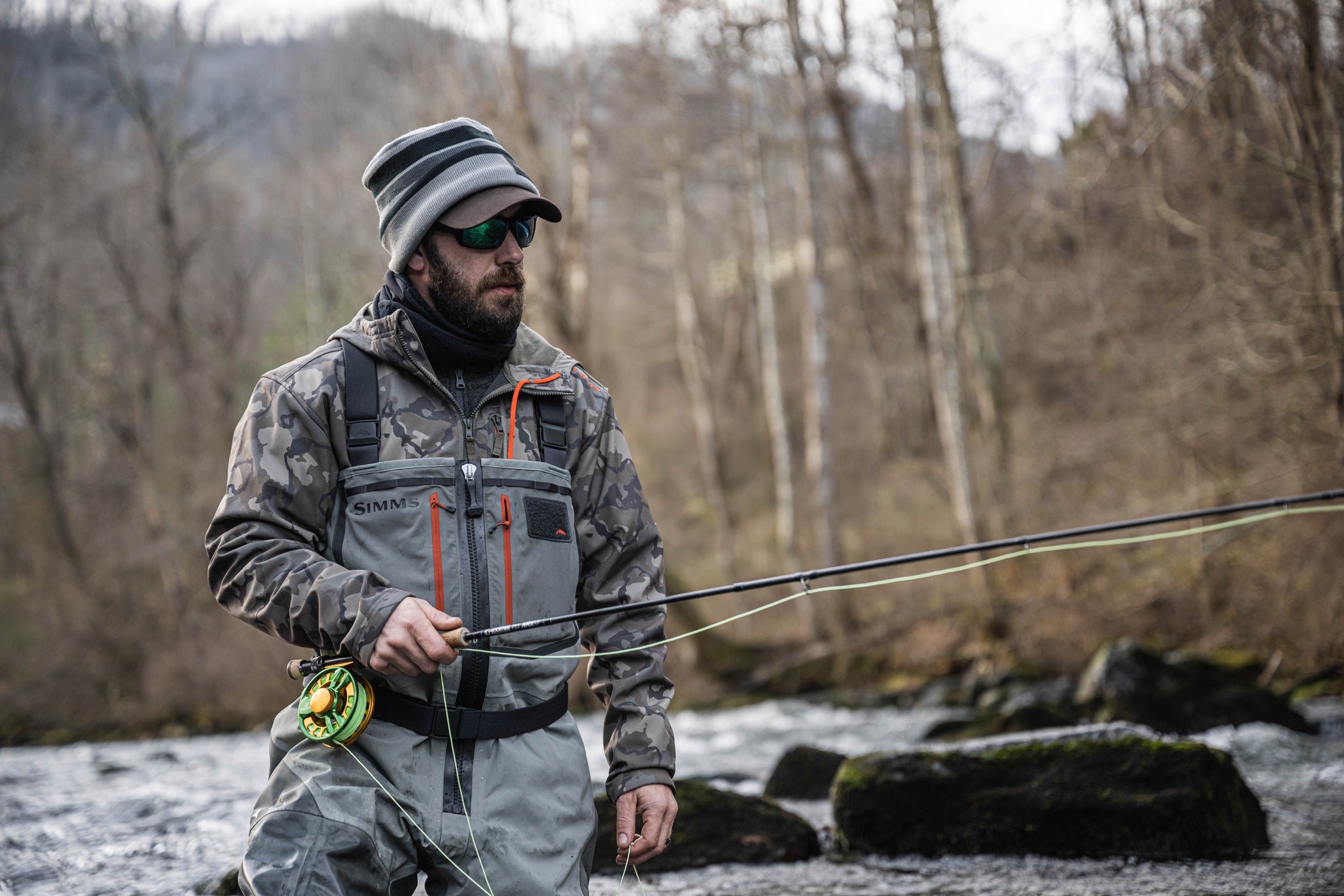 Simms M's Freestone Z Stockingfoot Wader — Red's Fly Shop