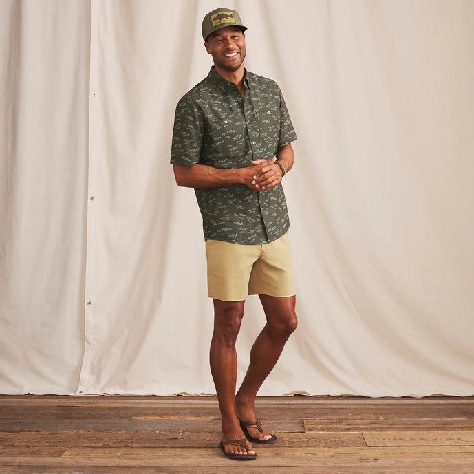 Orvis Men’s Tech Chambray Short-Sleeve Work Shirt