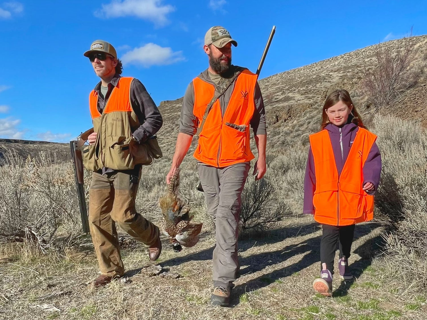 Pheasant hunting for the whole family