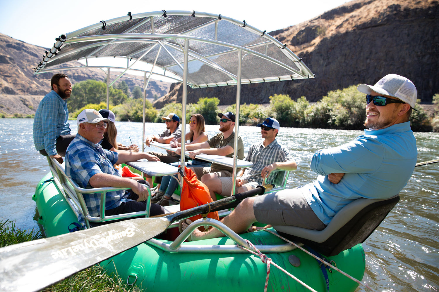 guided rafting on the yakima river