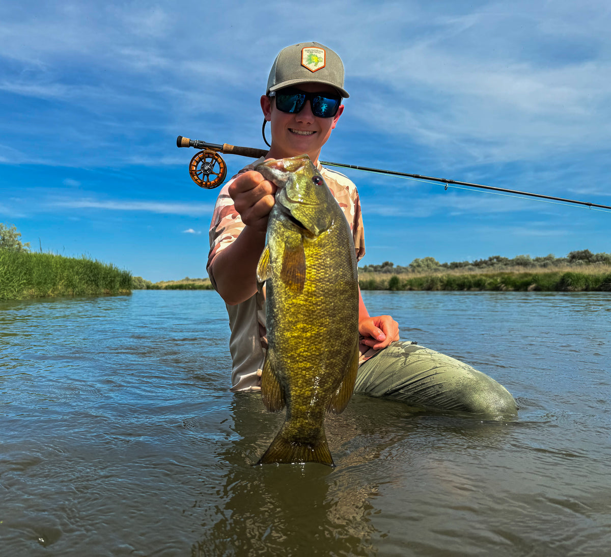 smallmouth bass guided fishing in eastern washington