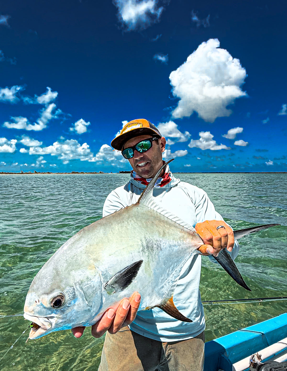 Joe Rotter Permit Fly Fishing Trips to ESB Espirtu Santo Bay 