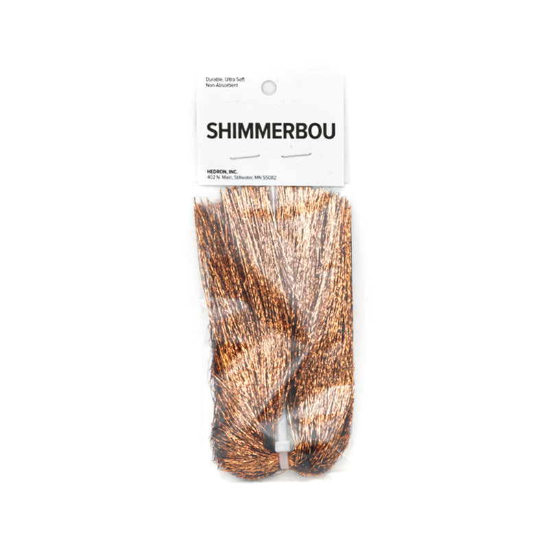 Copper Shimmerbou by Nature's Spirit, a warm metallic flash perfect for bugger-style or sculpin flies.