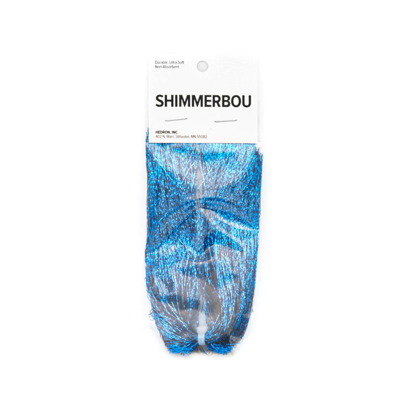 Dark Blue Shimmerbou by Nature's Spirit, deep-toned flash material great for steelhead and night flies.