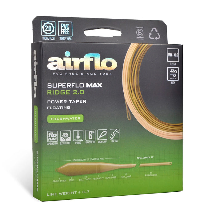 Airflo Superflo Max Ridge 2.0 Power Taper