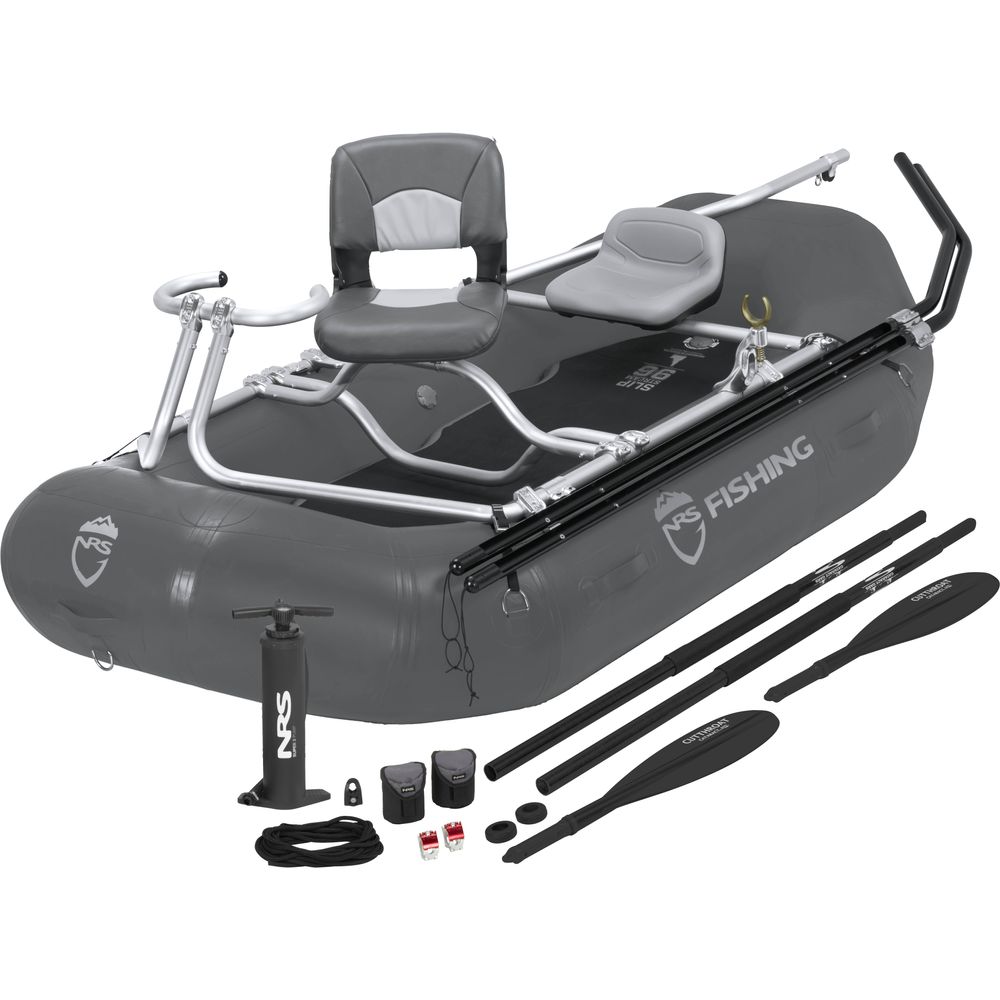 NRS Slipstream 96 Fishing Raft - Deluxe Package - Green