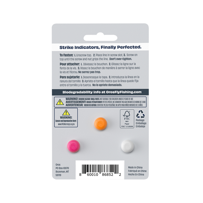 Oros Strike Indicators 3-Pack