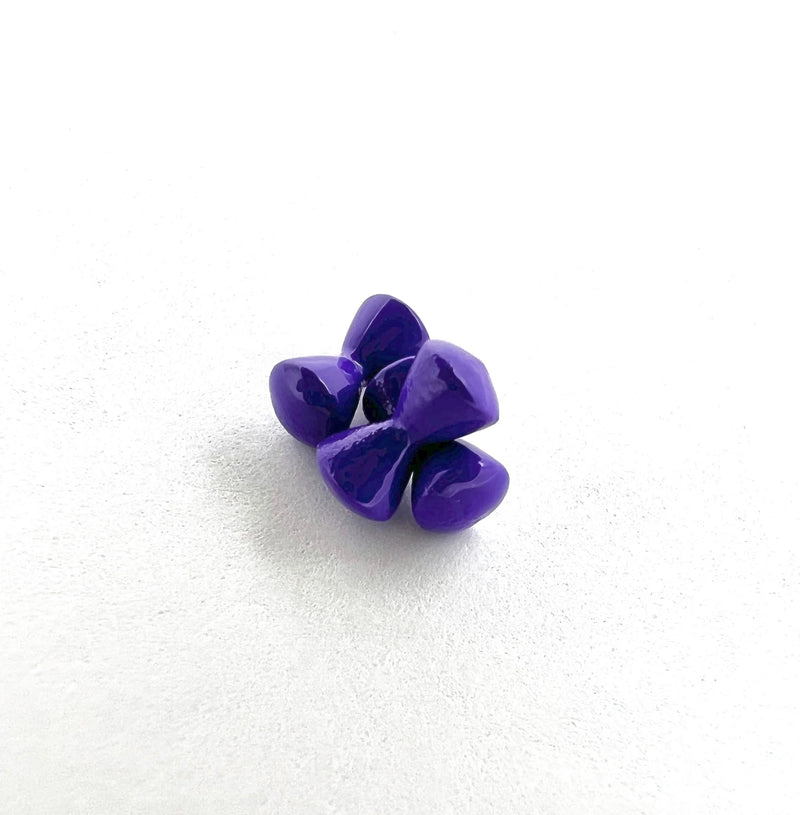 Aqua Flies Intruder Eyes – 4mm in deep purple, a proven favorite for steelhead and low-light water conditions.
