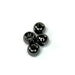 Aqua Flies Tube Beads in black nickel – available in 4mm and 5.5mm sizes, perfect for adding sleek weight to tube flies and intruder-style patterns.