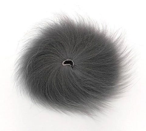 Natural gray Arctic Blue Fox fly tying fur – excellent for subtle streamer and baitfish patterns.