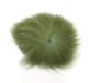 Olive Arctic Fisherman Blue Fox fur for fly tying – ideal for salmon, steelhead, and streamer patterns needing lifelike movement.