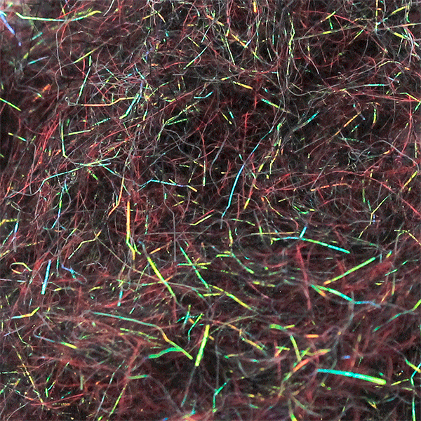 Blood Leech Arizona Diamond Dub by MFC – rich maroon dubbing with shimmer, ideal for leech imitations, buggers, and stillwater patterns.