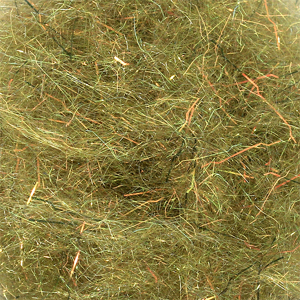 Dark Olive Yellow Arizona Diamond Dub by MFC – earthy green-yellow dubbing blend for realistic caddis, scuds, and olive mayfly patterns.”