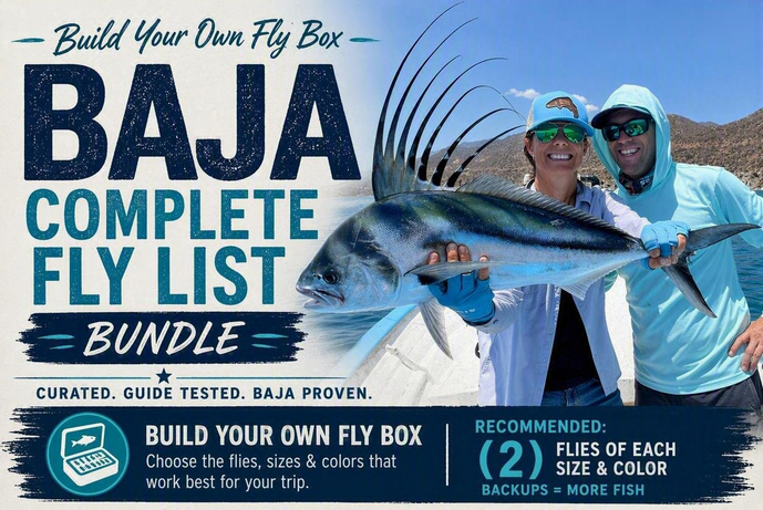 Baja Roosterfish and Dorado | Complete Fly List