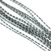 Barred Crazy Legs in Clear/Pearl by Hareline – translucent silicone legs with subtle pearl accents for a stealthy flash in clear water conditions.