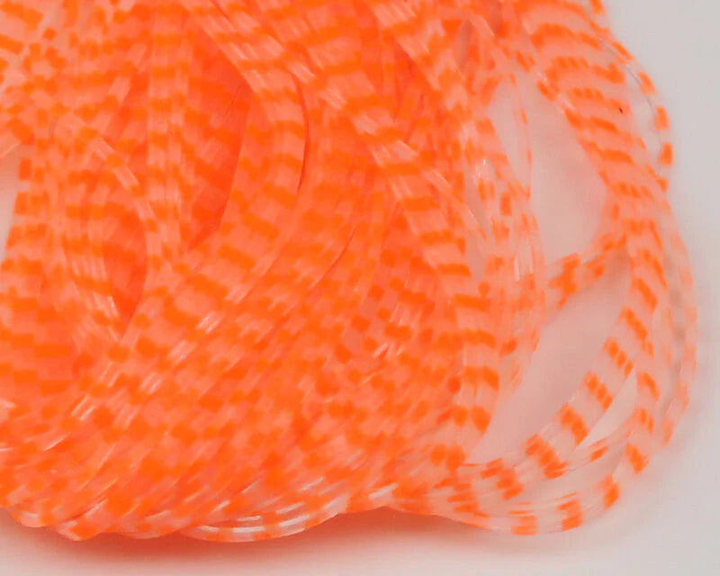 Chicone’s Micro Crusher Legs by Hareline, micro-diameter barred silicone legs for fly tying shrimp, crab, nymph, and small streamer patterns.