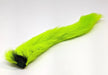Calf Tail in chartreuse – brightly dyed material perfect for eye-catching steelhead flies, streamers, and indicator wings.