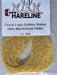 Crazy Legs in Gold Shiner/Black by Hareline—two-tone silicone legs with a gold shimmer and black contrast, ideal for baitfish imitations and predatory fly patterns.