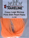 Crazy Legs in Shrimp Pink/Pearl by Hareline—soft pink silicone legs with pearlescent shine, perfect for saltwater patterns and subtle freshwater imitations.