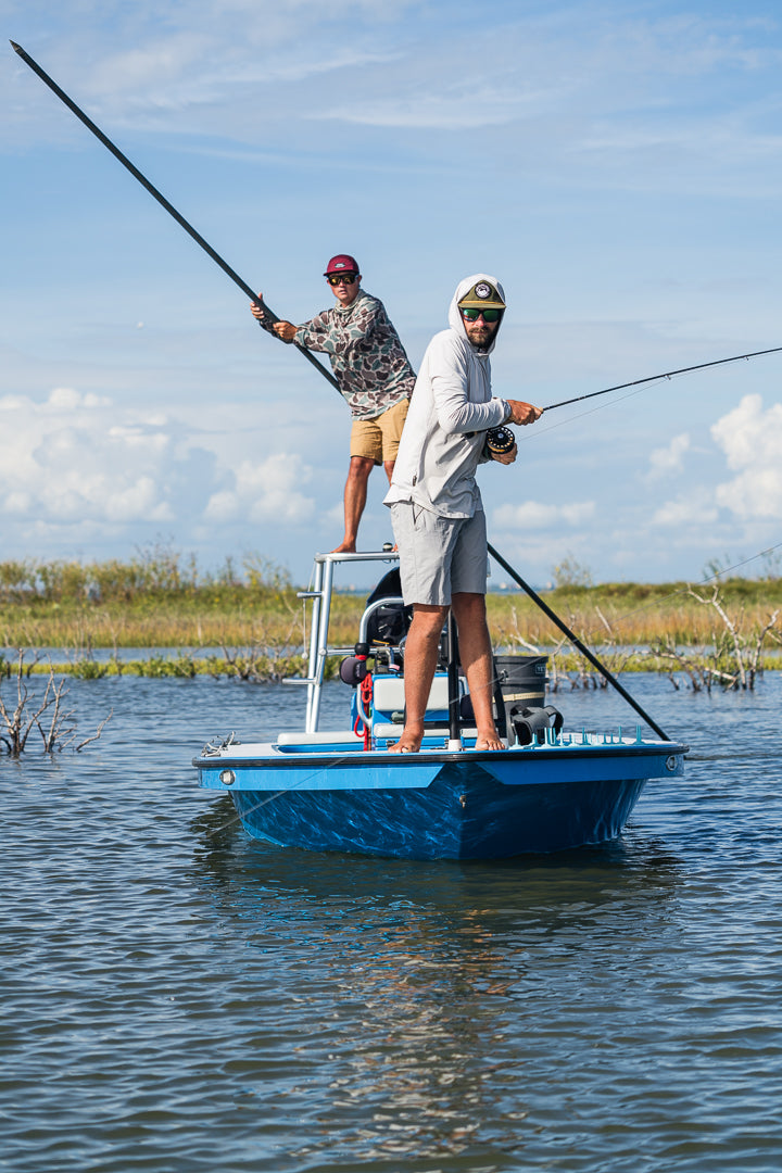 Bay Flats Lodge Fly Fishing for Redfish