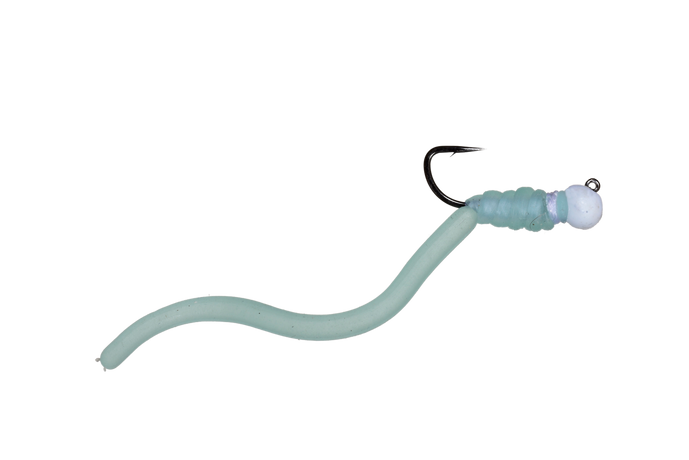 Tungsten Jig Gummy Worm by Solitude