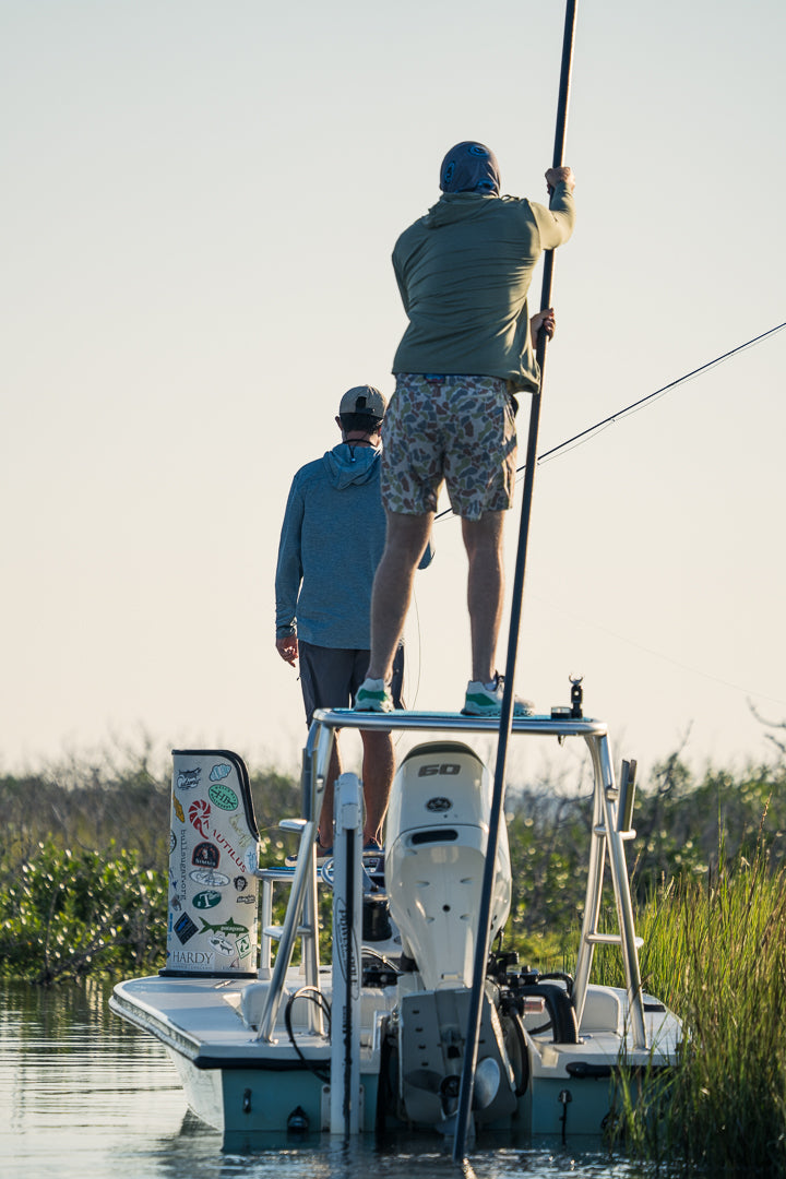Bay Flats Lodge Fly Fishing for Redfish