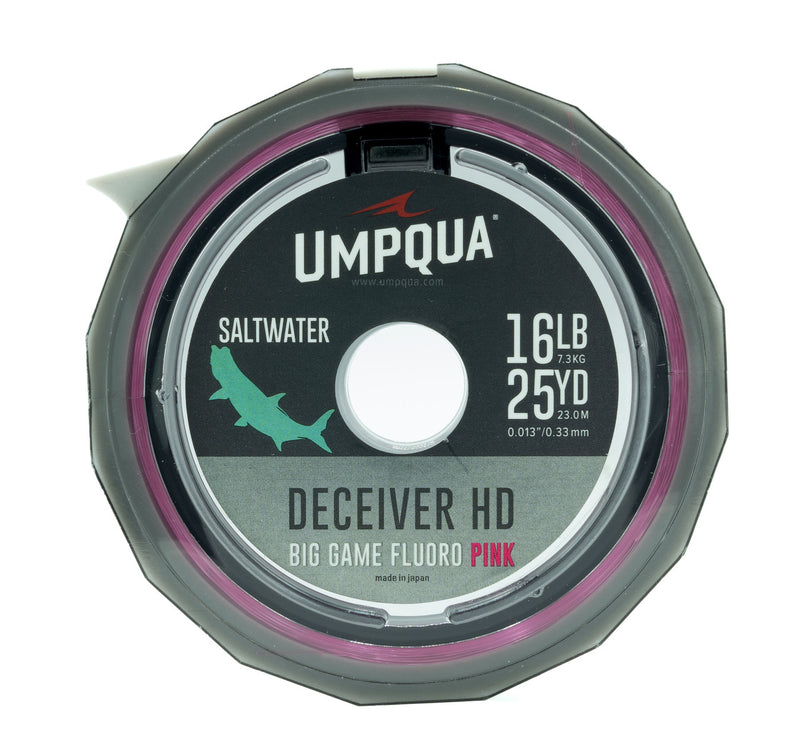 Pink Saltwater Fluorocarbon Tippet