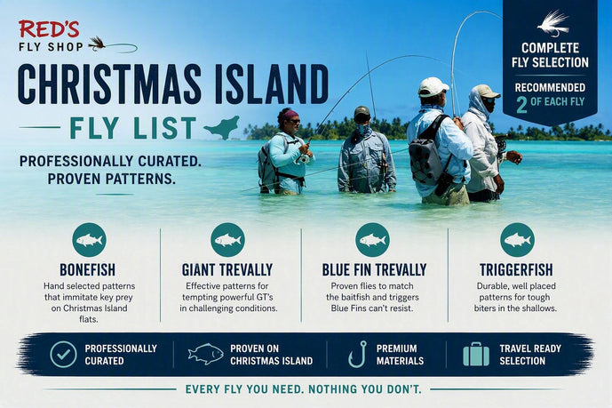 Christmas Island | Complete Fly List
