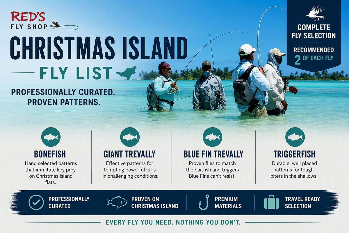The Best Flies for Christmas Island