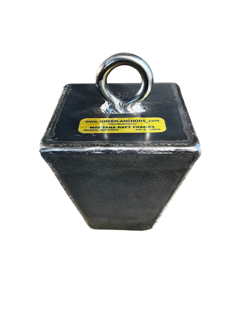 4 Sided Pyramid Green Anchor