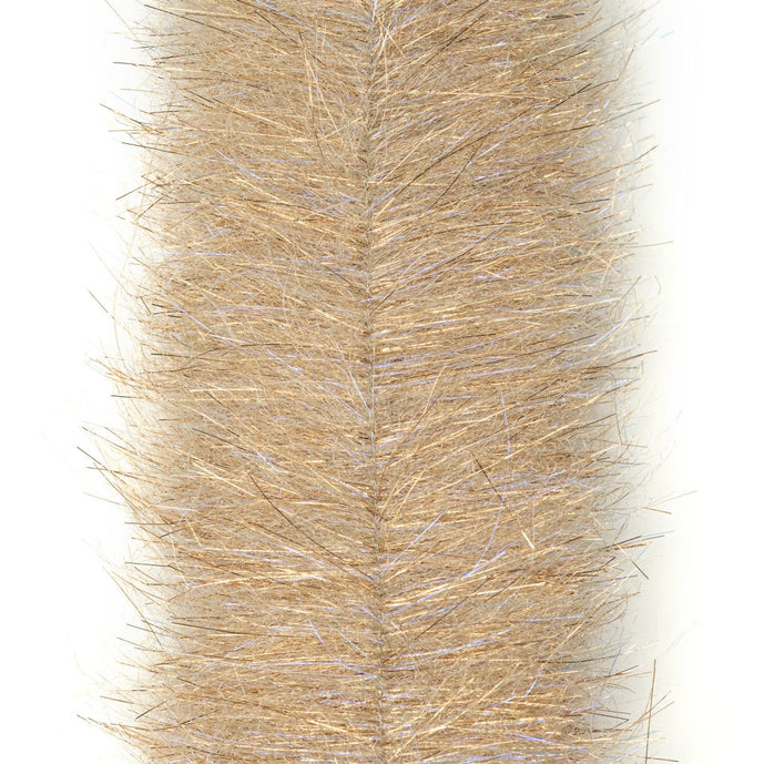 EP Shrimp Dub Brush in shrimp tan – warm, natural tan dubbing brush ideal for realistic shrimp imitations and flats flies.