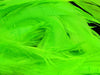 Fluorescent chartreuse UV Fish Hunter Select Schlappen – UV-reactive feathers for bold attractor streamers and high-visibility steelhead flies.