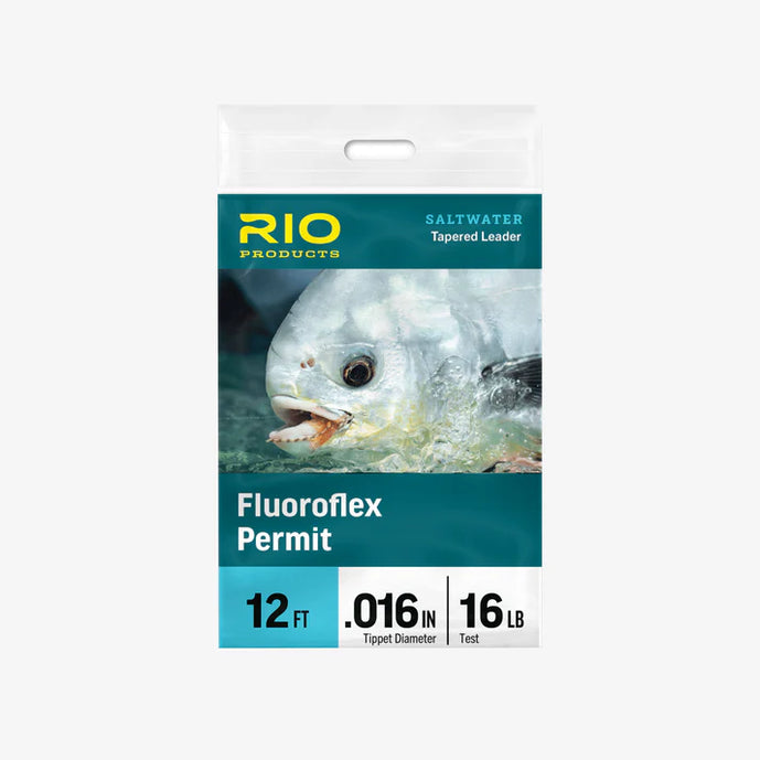 RIO Fluoroflex Permit Leader // 12ft Tapered Leader