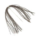Medium Grizzly Barred Legs in Tan by Hareline—fly tying legs with tan coloring and grizzly-style markings for a lifelike addition to terrestrial and aquatic insect imitations.
